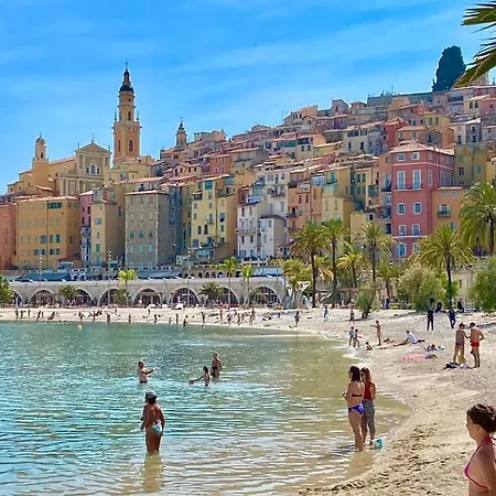 Lejlighed Monaco # - 6 Persons - 2 Bedrooms - Full Renovated - Private Parking - Full Clim - Hypercenter - And Sun Menton